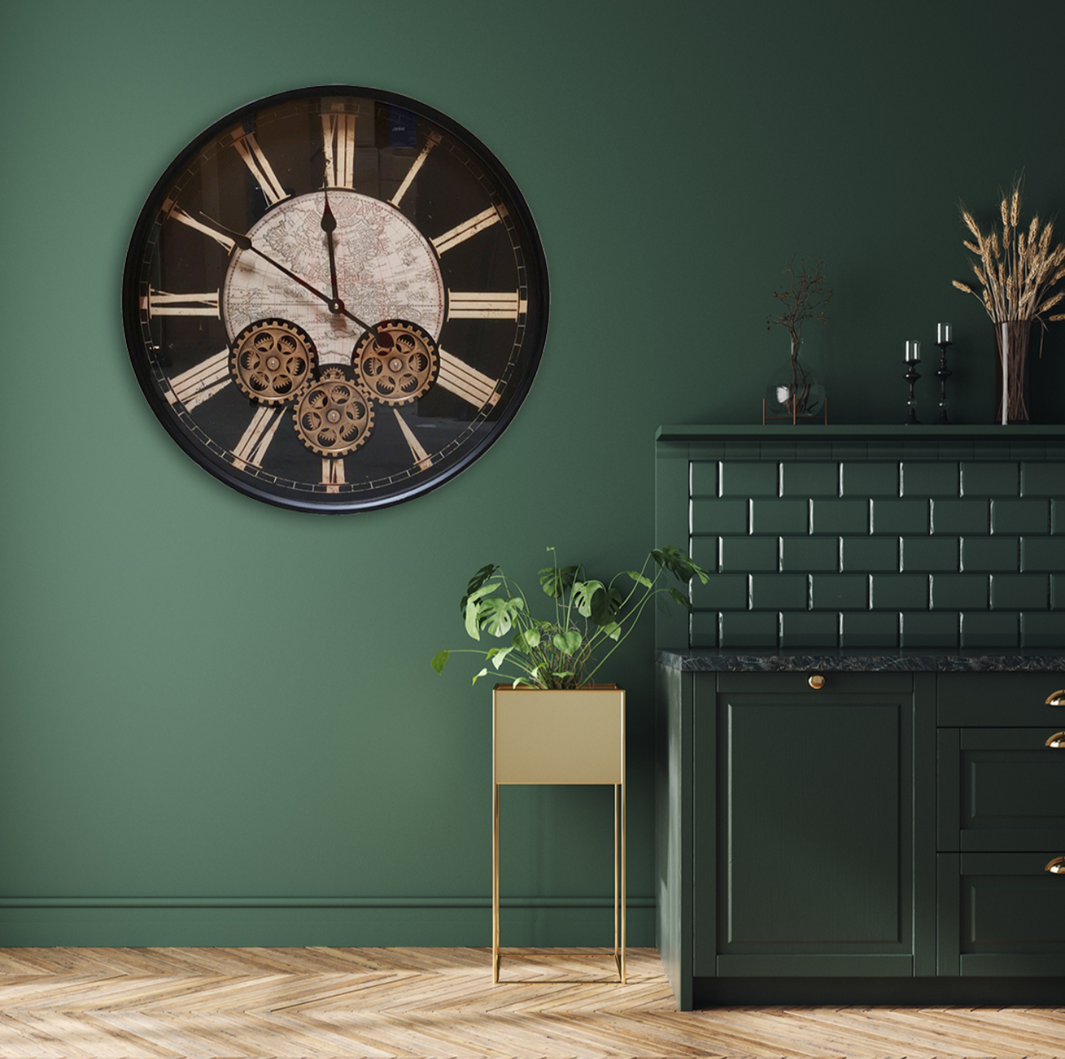 Gear Wall Clock