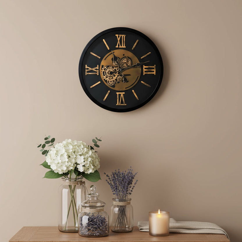 Industrial Gear Wall Clock