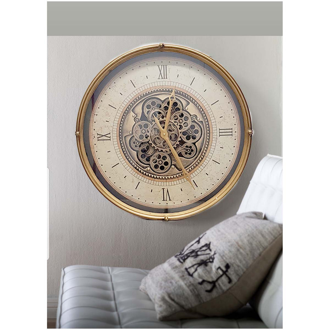 Wall Clock Moving Gear