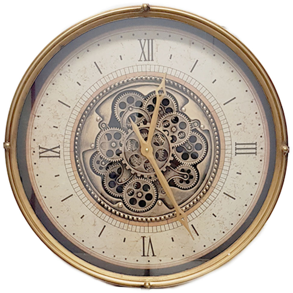 Wall Clock Moving Gear