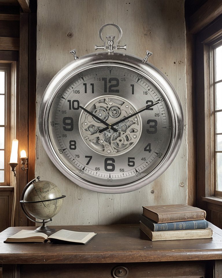 Wall Clock Moving Gear