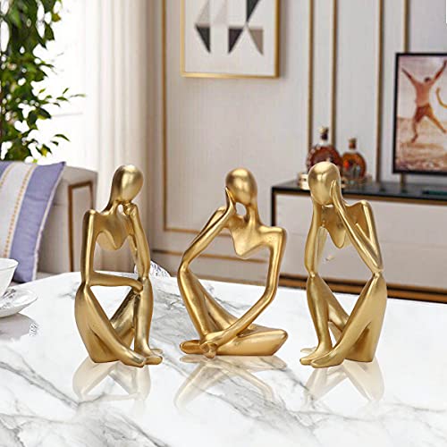 3pc Thinking Statue