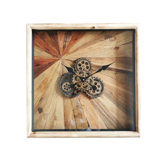 Wall Clock Moving Gear
