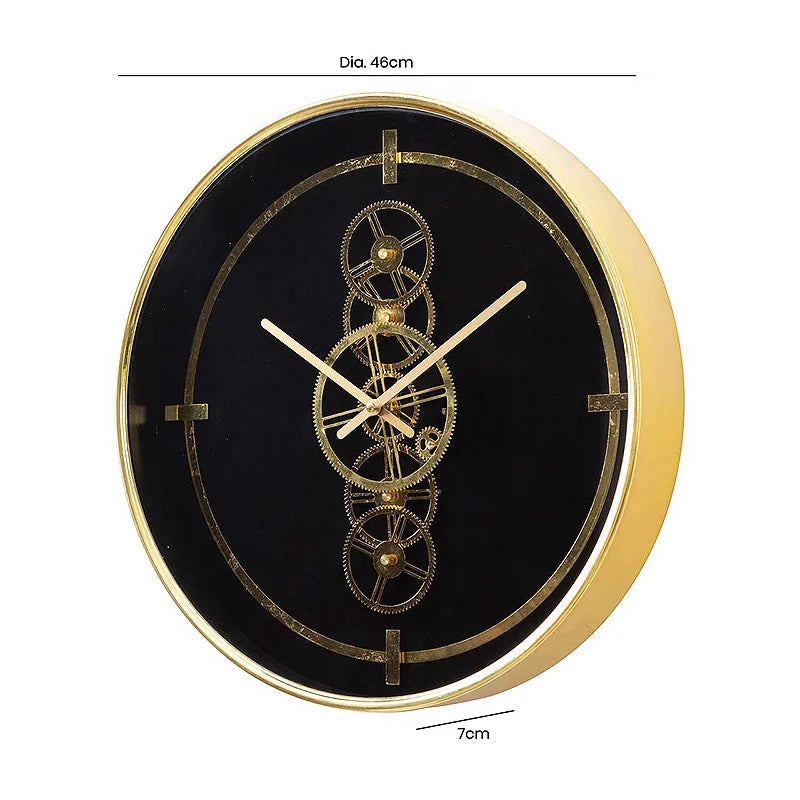Moving Gear Clock