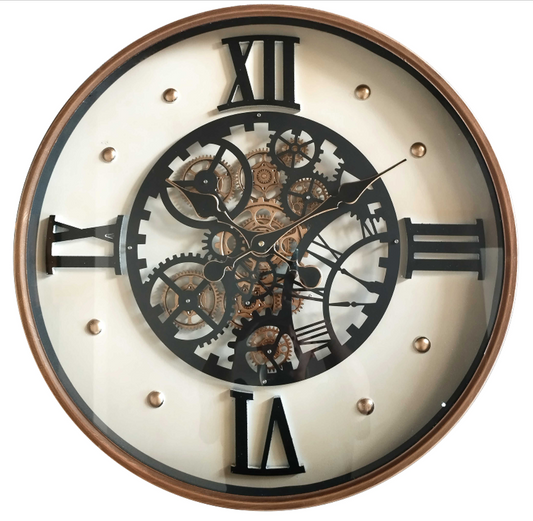 Wall Clock Moving Gear